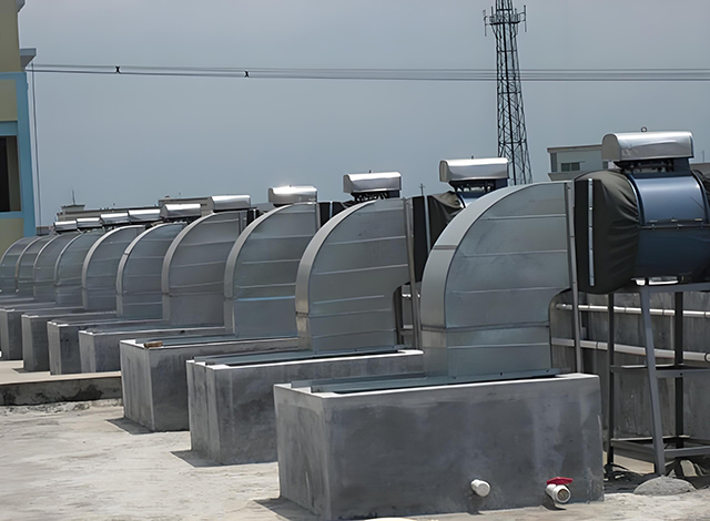 RVE32 Serisinin Kazan Fan Sisteminde Uygulanması